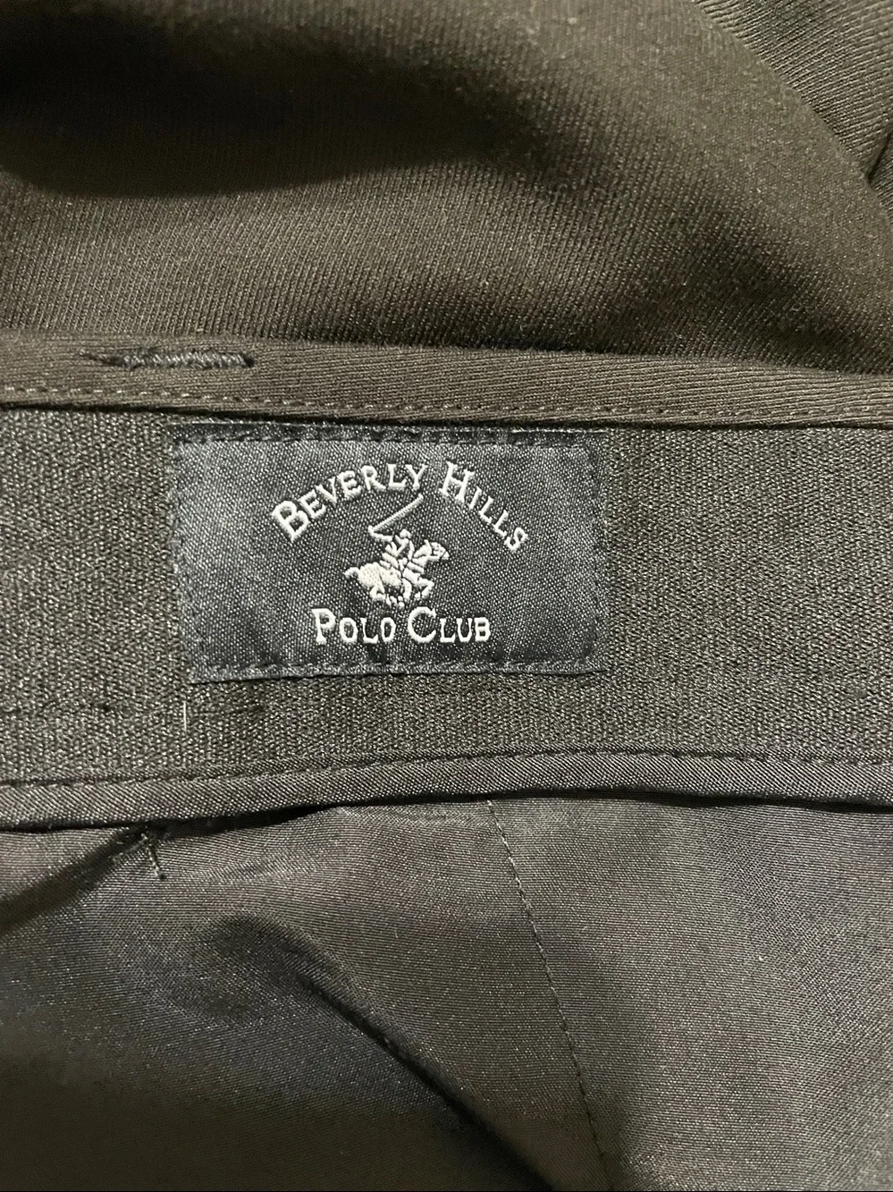 Beverly Hills Polo Club Men's Black Dress Pants